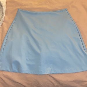 Sky blue skirt